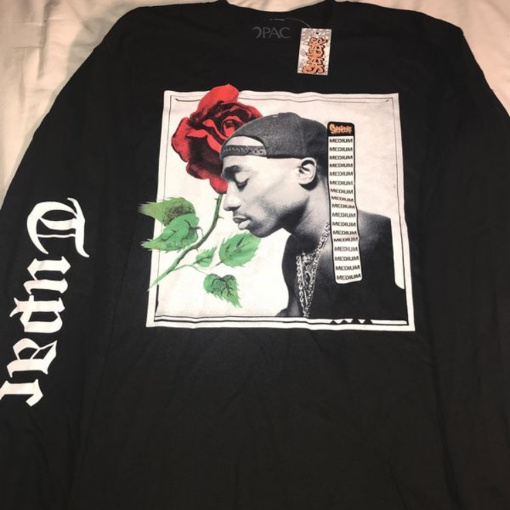 Tupac long sleeve t-shirt
